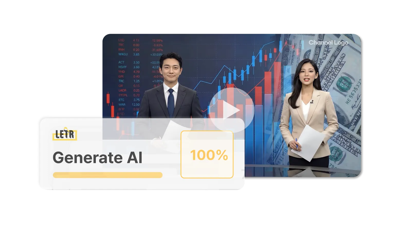텍스트만으로 영상 제작! 레터 AI 영상 생성 기능